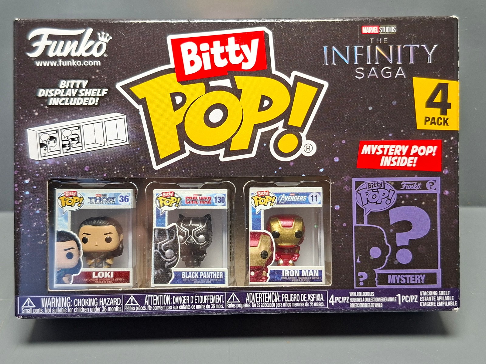 Funko Pack 4 Figurines Bitty Pop! Thor - Image 2