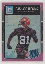 2016 Donruss Optic Rated Rookie Pink Rashard Higgins #192 n1u