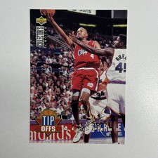 1994-95 Collector's Choice French #177 Ron Harper Gold Foil Signature Clippers