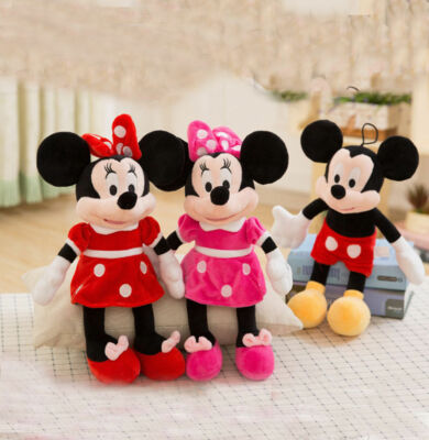 Kinder Plüsch Spielzeug Mickey Mouse Mickey Minnie Paar Puppe 35-70 cm 