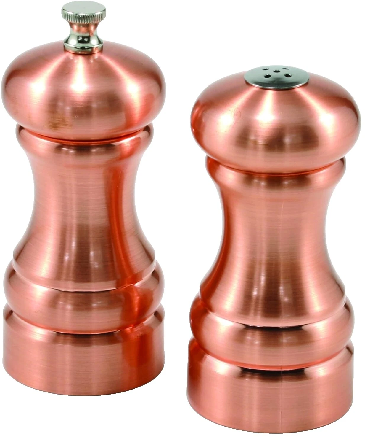 Copper Salt & Pepper Shakers&Mill Sets