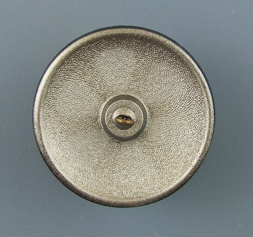 COLORFUL CZECH GLASS BUTTON - Picture 2 of 3