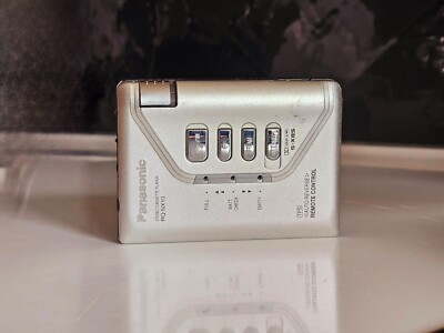 Panasonic RQ-NX10 personal cassette player Silver metal body fully