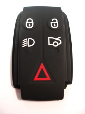RFC 5 Tasten Gummipad für Jaguar XF XK Fernbedienung Schlüsselanhänger 2008 - 2012