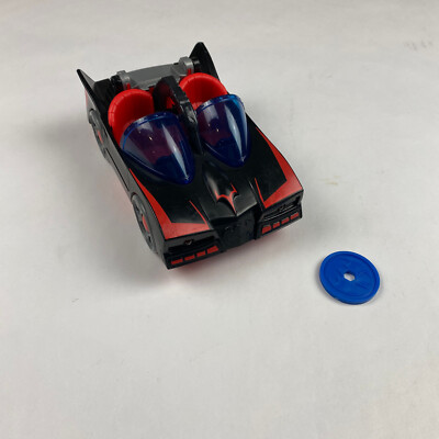 Imaginext DC Superfiends Batmobile Toy Car Cars Working Lights Fisher Price