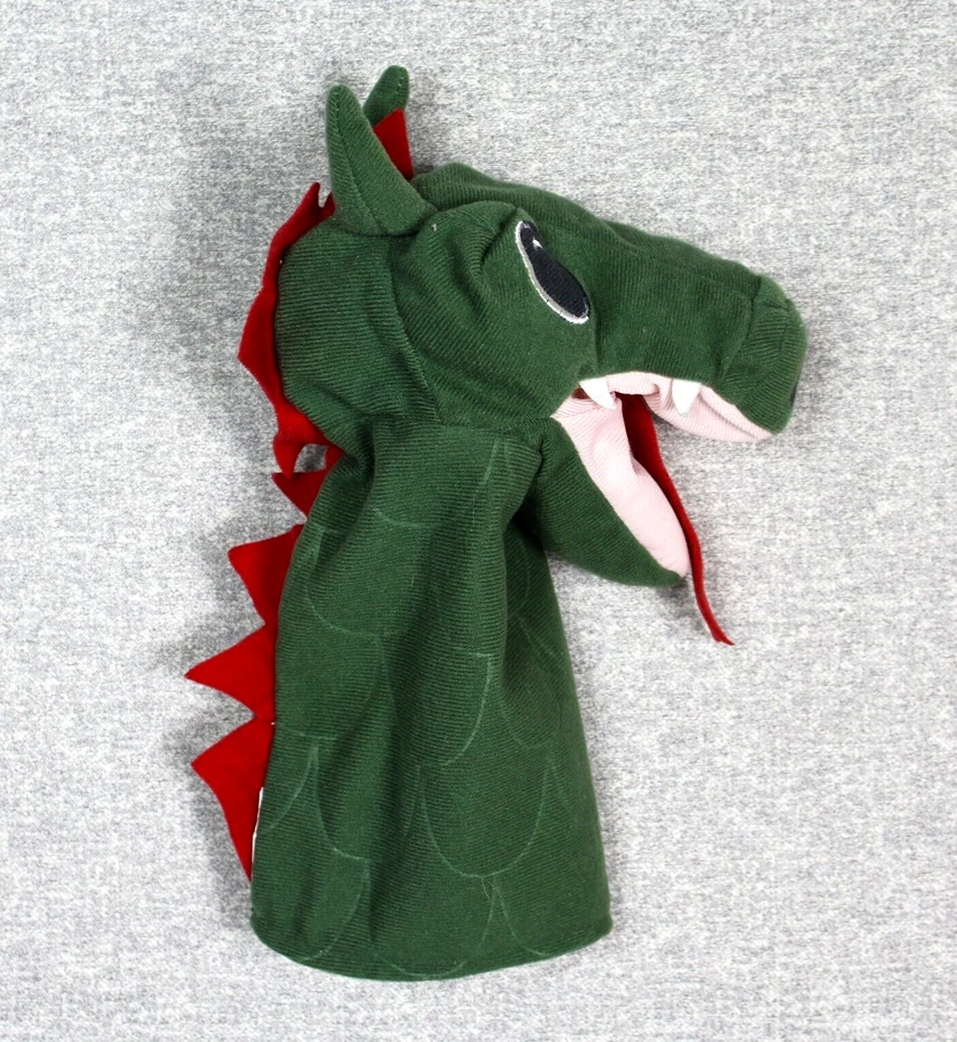 IKEA FANTASIVÄRLD DRACHE Handpuppe 26 cm Kuscheltier Stofftier Plüschtier - Bild 2 von 2