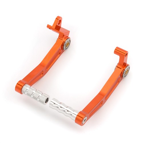 CNC Brake Clutch Gear Shift Pedal Lever For DUKE 125 200 390 2013-14 Orange Pair - Picture 4 of 8