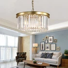 Crystal Pendant Light Kitchen Lights Bar Chandelier Lighting Luxury Ceiling Lamp