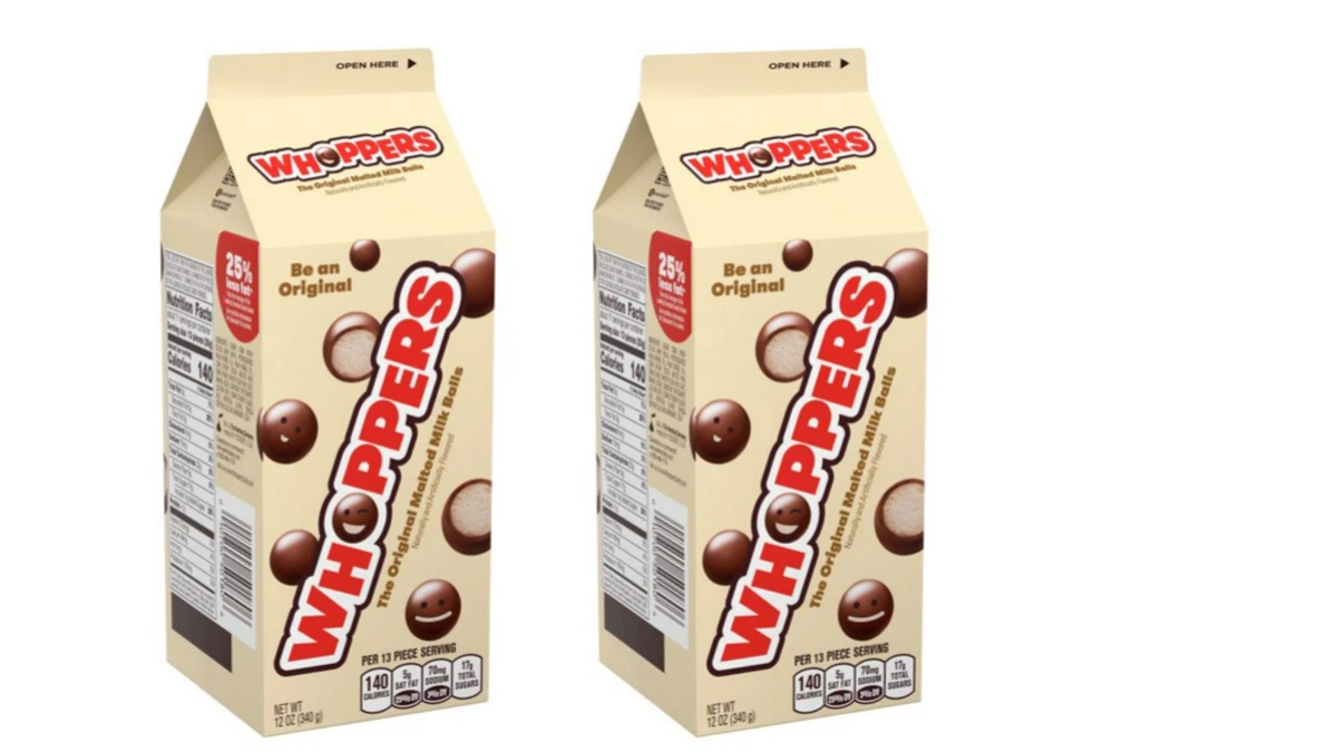 Whoppers Malted Milk Balls Candy, Box 5 oz 