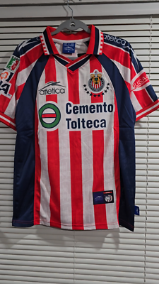 Chivas Del Guadalajara Home 99/00 - Retro - 2XL (USA-XL) Soccer | eBay