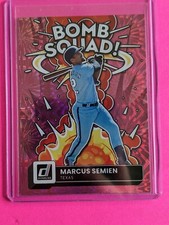 🔥 2022 DONRUSS MARCUS SEMIEN BOMB SQUAD PINK FIREWORKS.