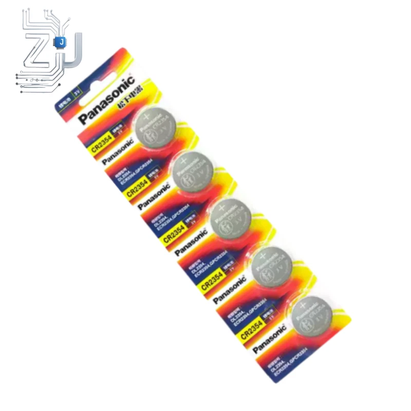Bateria CR2354 Panasonic 3V botão para controle remoto chave de carro Tesla 5 peças nova 3V - Imagem 4 de 4
