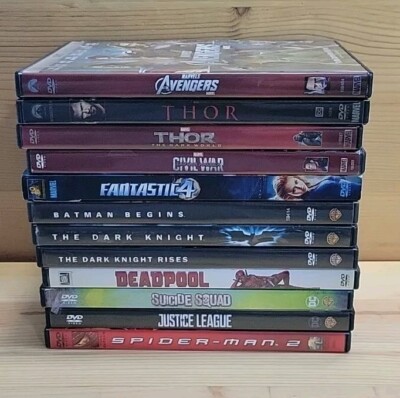DC/ Marvel Dvd Bundle | eBay