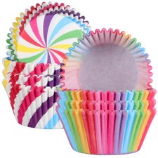 200 piezas estuches coloridos para magdalenas forros de papel para magdalenas para hornear cumpleaños boda