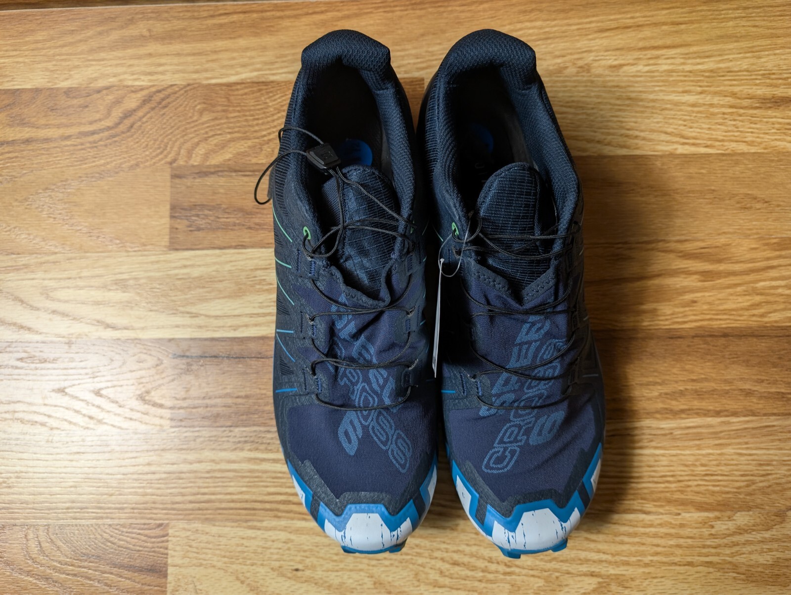 Scarpe da trekking Salomon Speedcross 6 GTX Gore Tex blu da uomo taglia 11 5