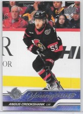 ANGUS CROOKSHANK 2023-24 UPPER DECK EXTENDED YG'S RC/DEVILS/COMETS
