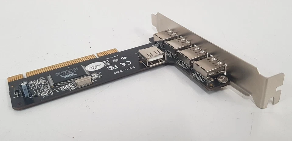 Rosewill 2+1 Port FireWire 1394a PCIe Card Other Components RC-504 P12212-15X2C - Image 3 of 4
