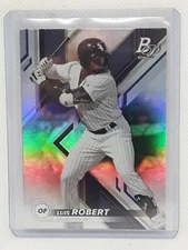 Luis Robert 2019 Bowman Platinum Baseball - #TOP-88 - Chicago White Sox