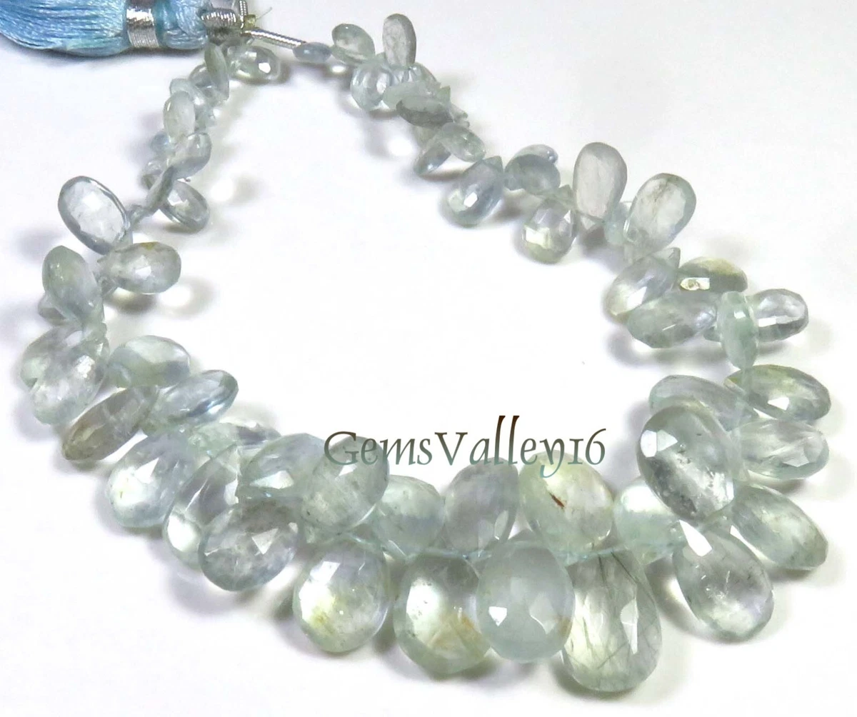 Moss shop aquamarine beads