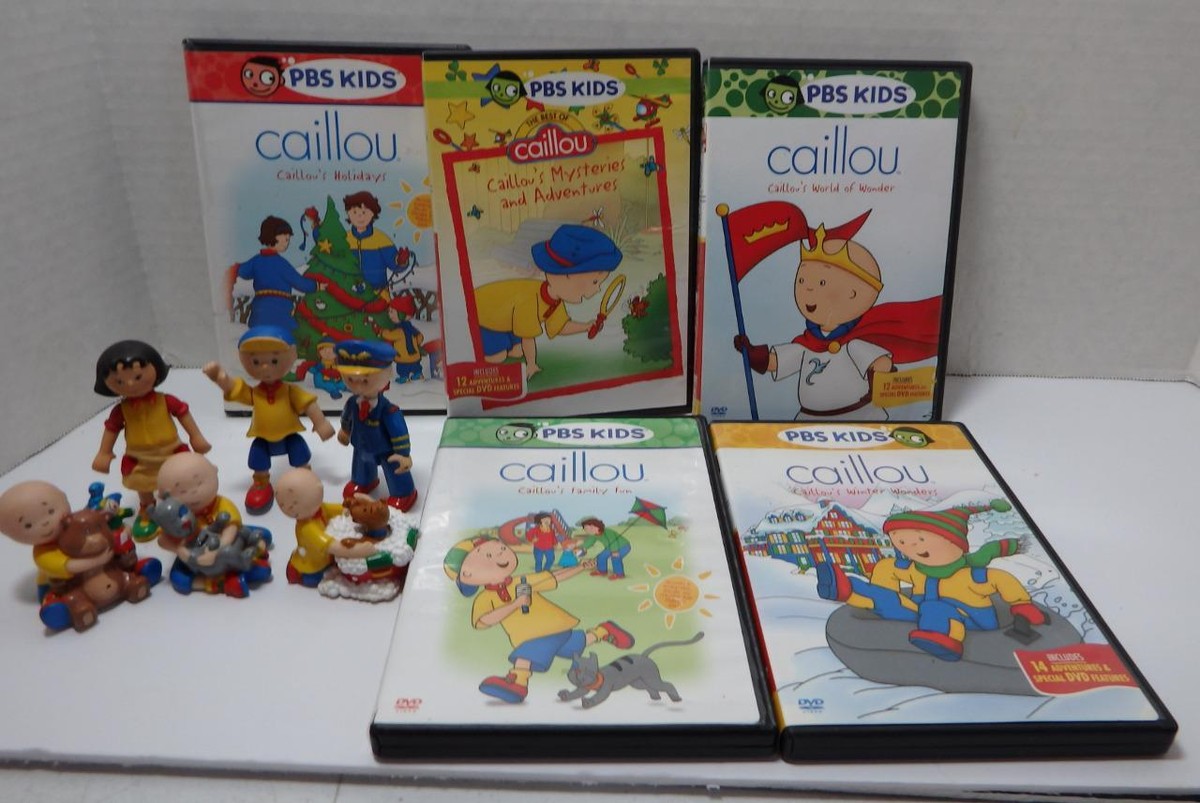 Caillou DVD 11枚セット PBS KIDS s-l400.jpg