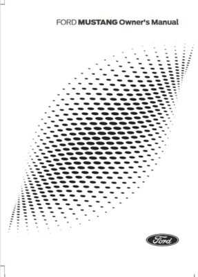 #ad 2025 Ford Mustang Owner#x27;s Manual $60.00