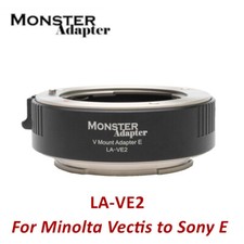 Monster Adapter LA-VE2 Auto Focus Lens Adapter for Minolta Vectis Lens to Sony E