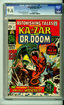 ASTONISHING TALES 8 CGC 9.6 DOCTOR DOOM Bronze Age MARVEL COMICS 1971