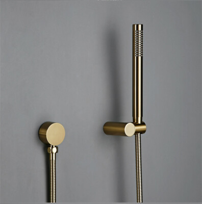 Shower Elbow Brushed Gold – Stainless Steel 90-Degree Connector, Rust-Resistant, Elegant Bathroom Pipe Fitting
