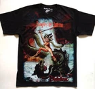 ANGELES DEL INFIERNO T-Shirt RARE Embroidered Logo Baron Rojo Rata Blanca Mago