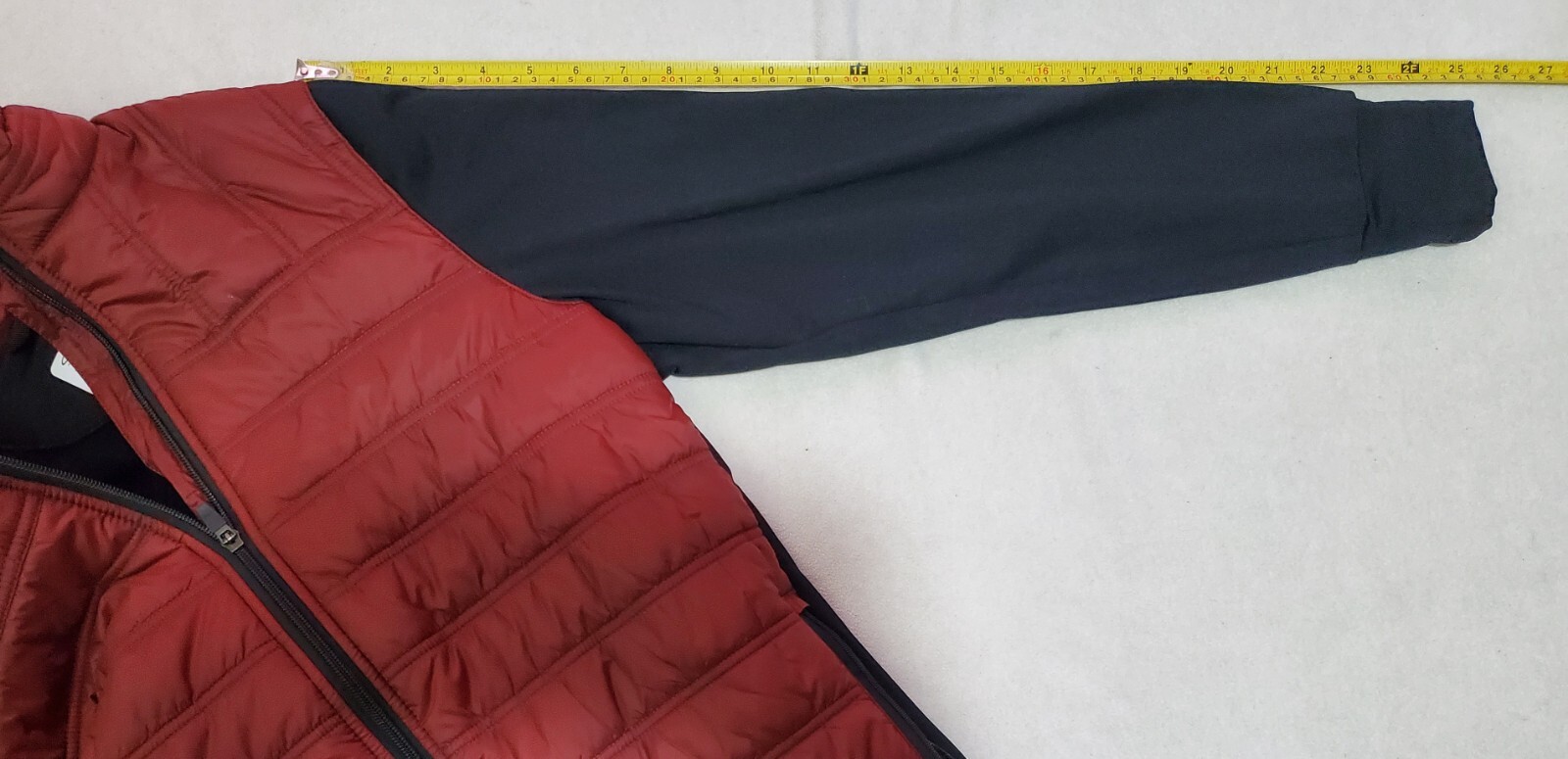 Straight Down Two Tone Microfiber Lightweight Red… - image 4