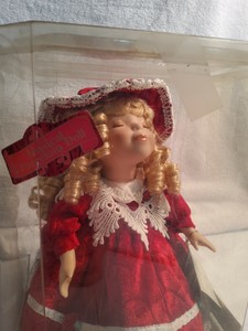 animated wind up musical doll genuine fine bisque porcelain