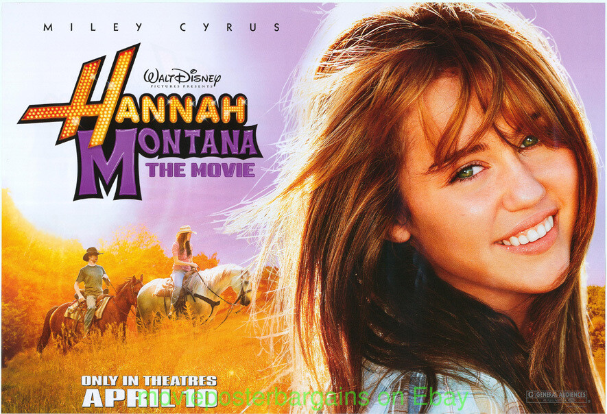 Hannah Montana The Movie Poster