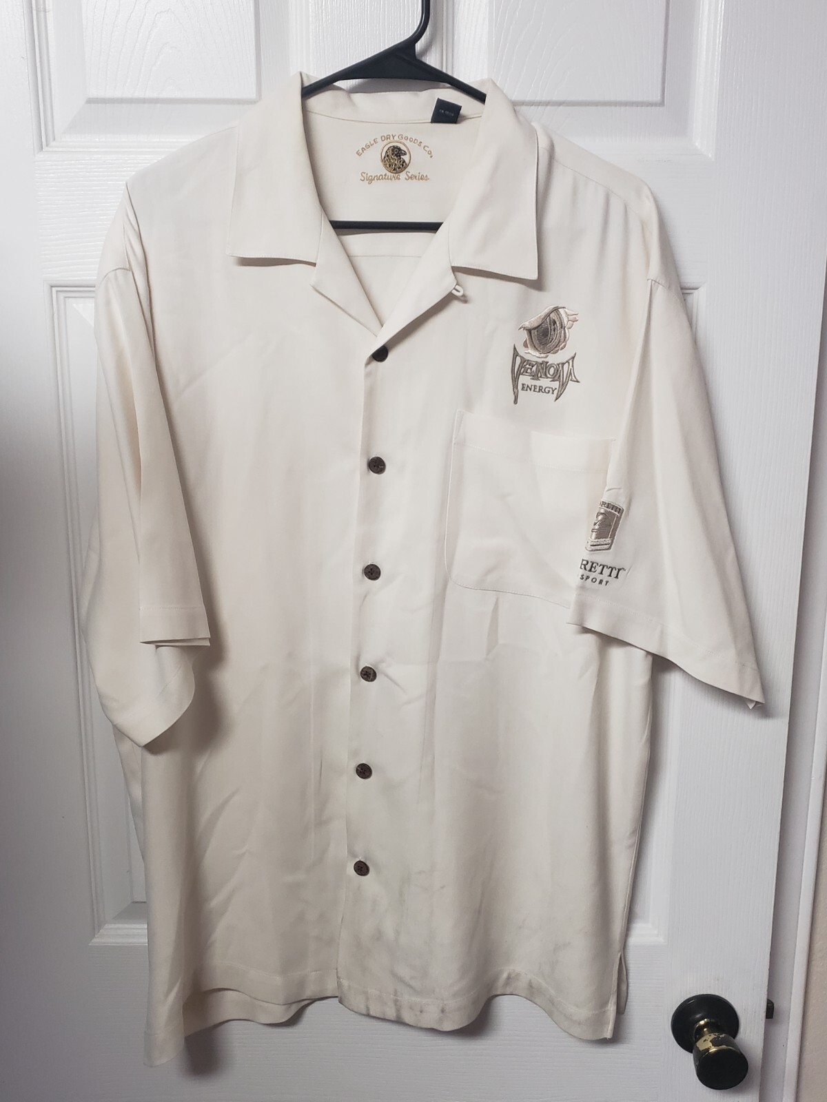 Rare Eagle Dry Goods Co Silk Shirt Venom Energy Andre… Gem