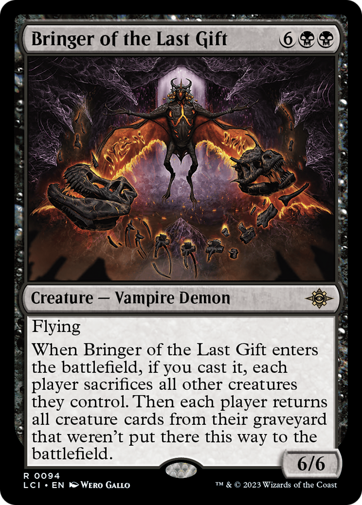 Bringer of the Last Gift, The Lost Caverns of Ixalan, MTG LCI NM/M