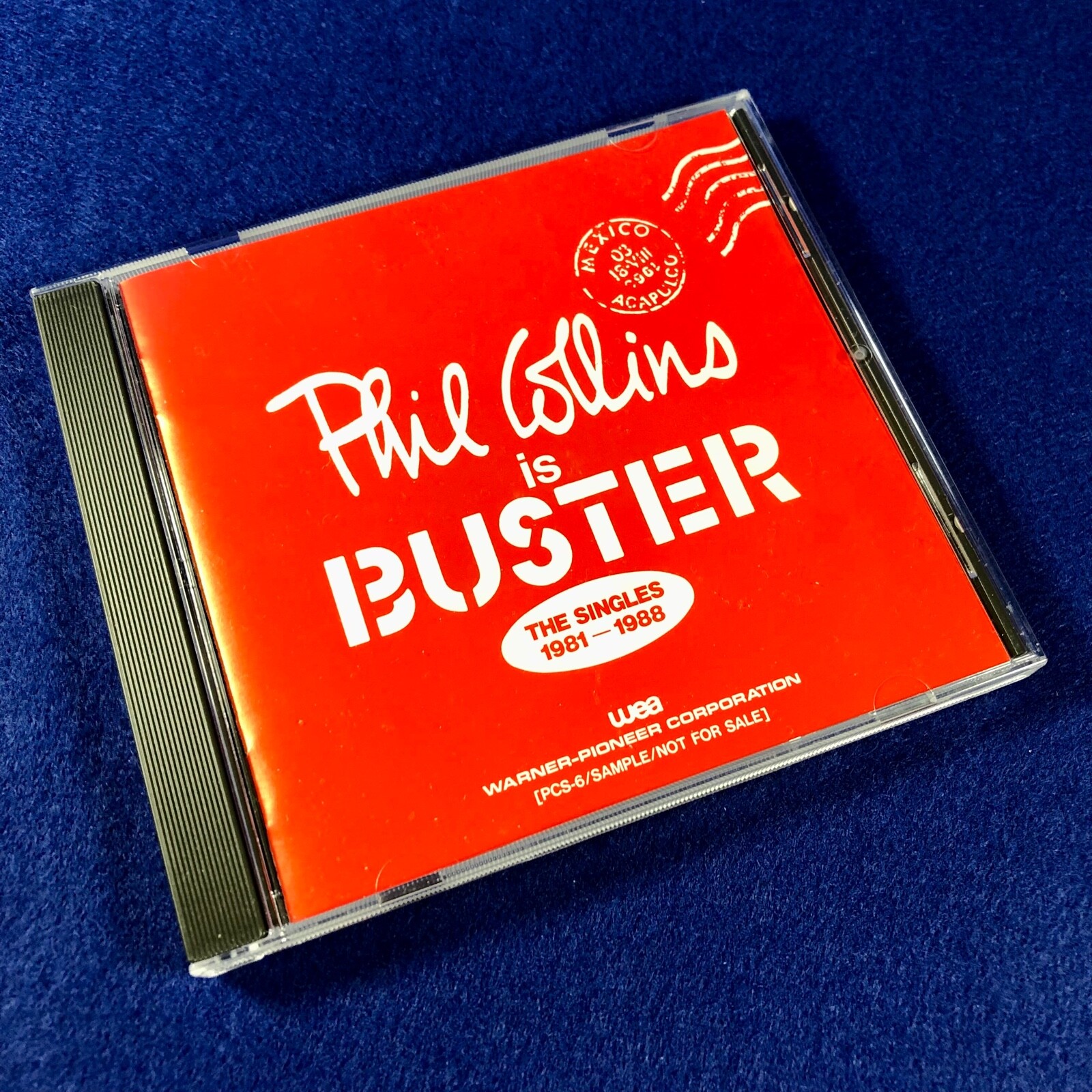 Phil Collins Phil Collins Is Buster The Singles 1981 19 Japan Promo Cd Pcs 6 Ebay