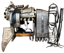 Fancy Ted Flowers Parade Saddle with Serape and Accessories