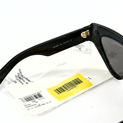 GUCCI GG1294 Black Bold Retro Cat 1294 Chunky Fashion Sunglasses