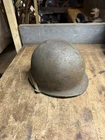 VTG Rare World War 2 WW2 WWII Military US Army Soldier M1 Helmet Cap Liner USA