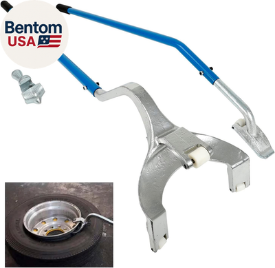 #ad 17.5quot; to 24.5quot; Semi Tire Changing Tool Set with Steel Bead Breaker and Tubeless $154.28