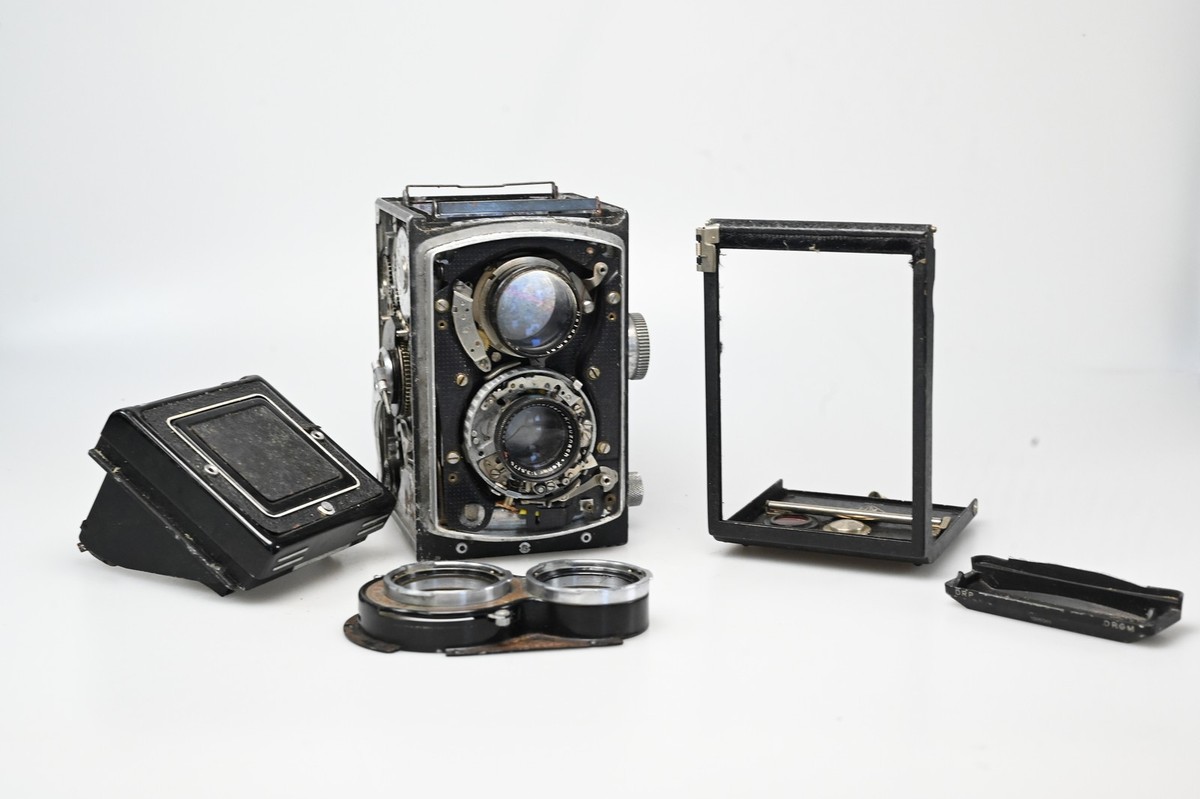 Rolleiflex 3.5A TLR Camera w/75mm f3.5 Xenar #G378 | eBay