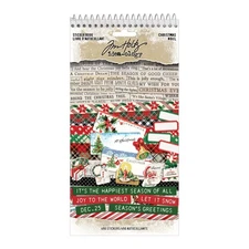 Tim Holtz Christmas Idea-ology-Sticker Book