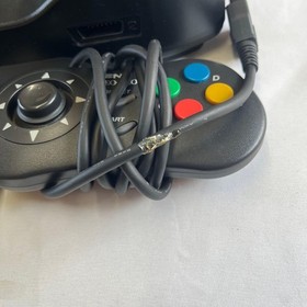 SNK NEOGEO CD Console System CD-T01 Black Controllers Cables Boxed Japan
