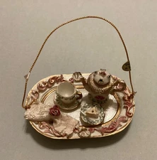 Victorian Christmas Around the World Christmas Tea Ornament House of Lloyd