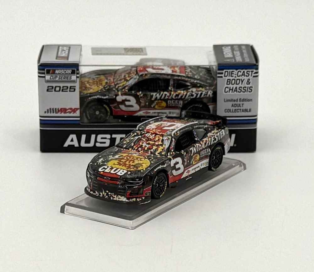 NASCAR 2025 AUSTIN DILLON #3 RICHMOND WIN BASS PRO SHOPS WINCHESTER 1/64 CAR