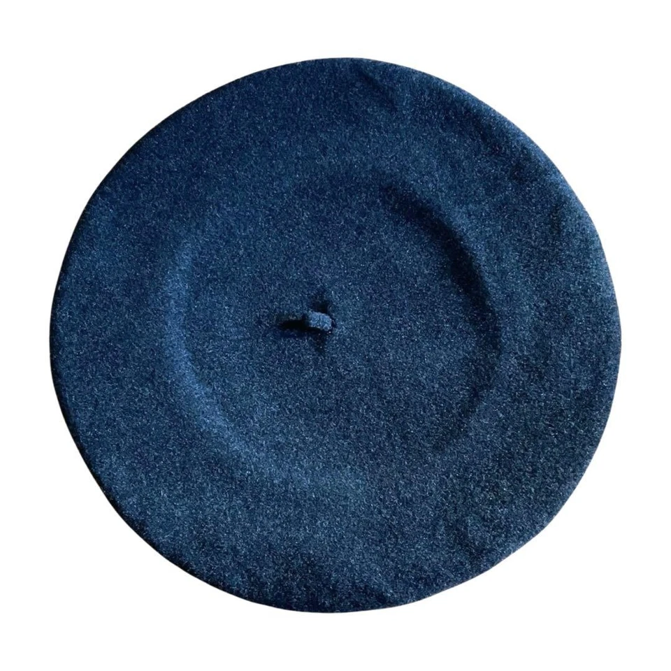 MAISON KITSUNE wool beret charcoal gray - Image 2 of 3