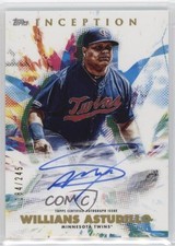 2020 Topps Inception Rookies & Emerging Stars /245 Willians Astudillo Auto 2rd