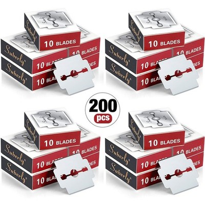 Mudder 200 Pieces Callus Shaver Replacement Blades Corn 10 Count (Pack of 20) 