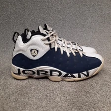 Nike Air Jordan Jumpman Team 2 Navy Blue White Sneakers Shoes Mens Size 10.5