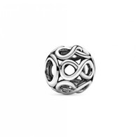 Pandora Unendlichkeits-Charm Sterling Silber 11X11X9.8Mm Offen Gearbeitet