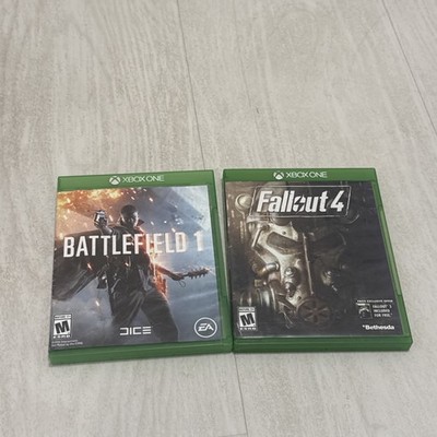 Xbox One Game Lot : Fallout 4, Battlefield 1. UNTESTED BOTH Very good condition 
